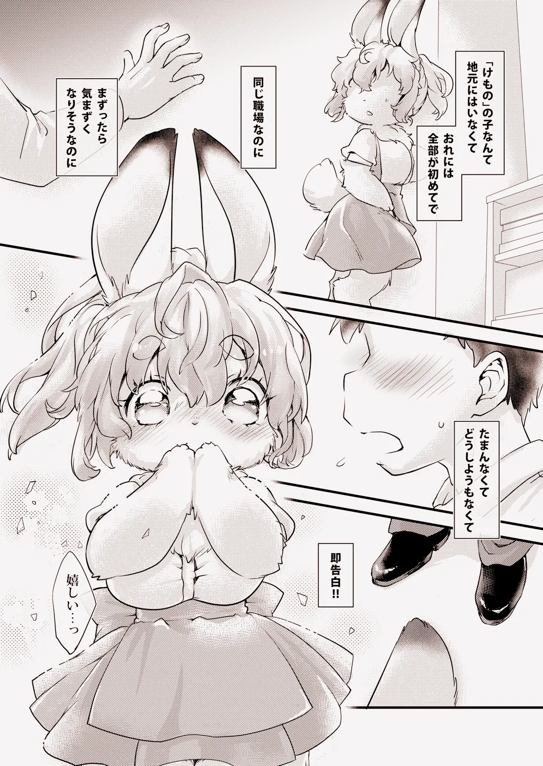 Usagi na Kanojo no Aishikata. page 3 full