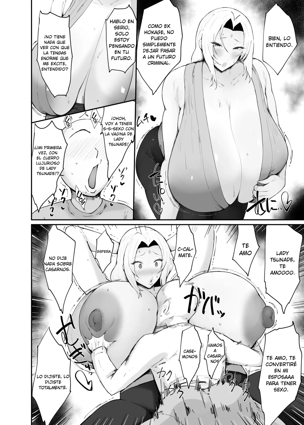 Choroi Kunoichi ni Shiborareru Hanashi | Historia Sobre Cómo Ser Exprimido Por Una Fácil Kunoichi page 8 full