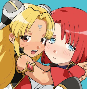 galaxy angel  art compilation cover