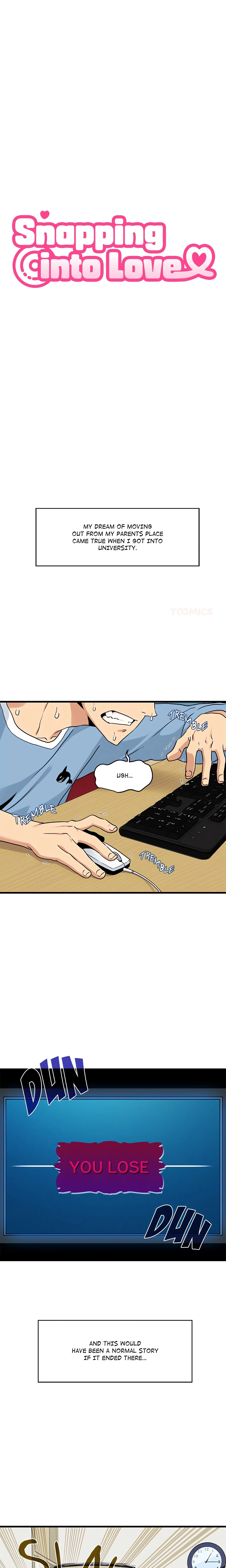 Snapping Into Love page 1 full