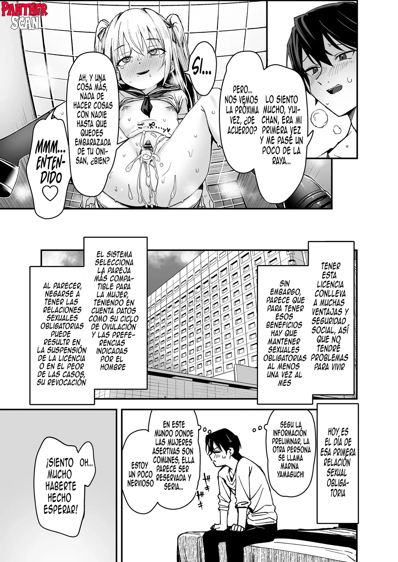 Sex ni Menkyo ga Hitsuyou ni Natta Sekai | Un mundo en el que se necesita un permiso para mantener relaciones sexuales page 10 full