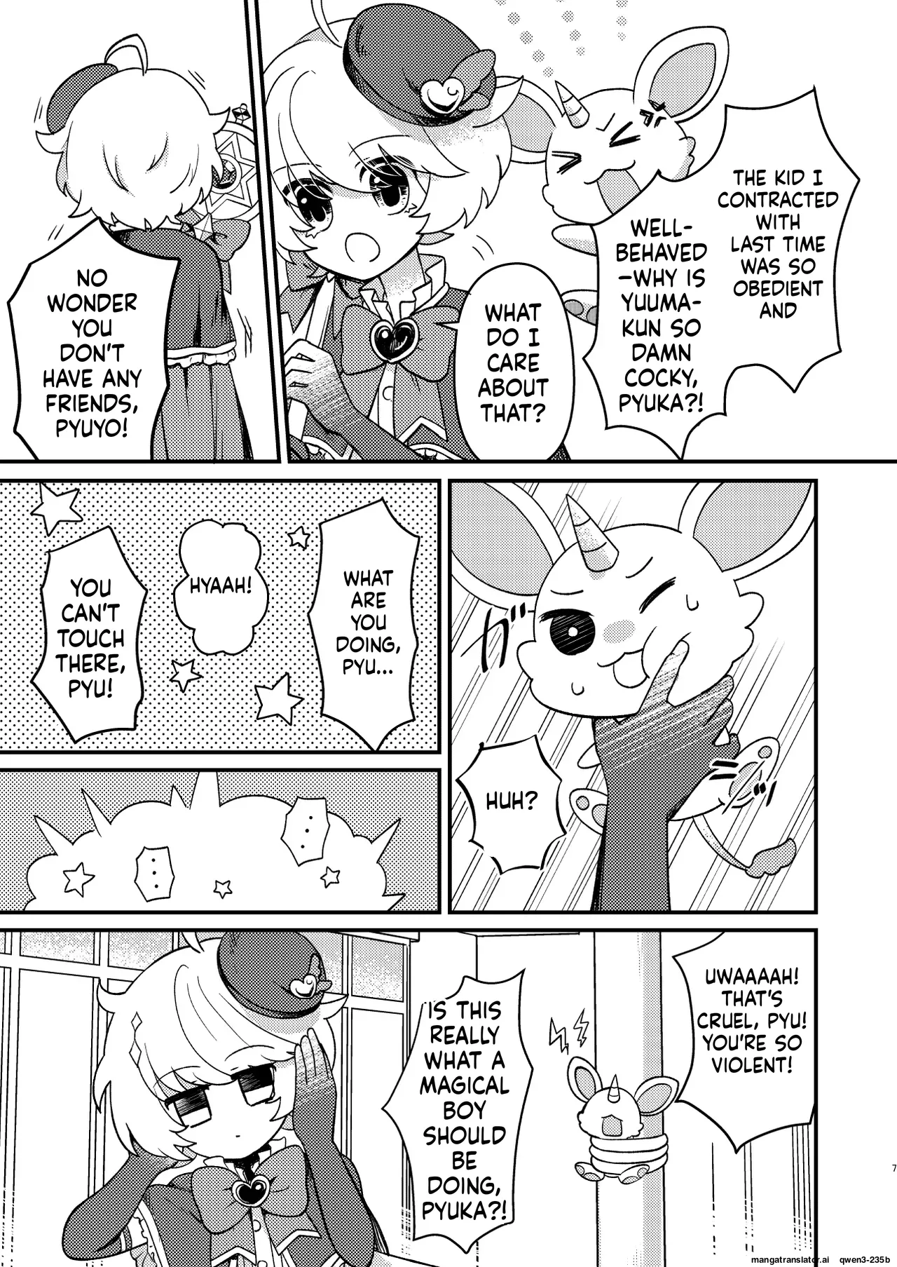 Namaiki Mahou Shounen o Shokushu de Chousa Shita Ken page 6 full