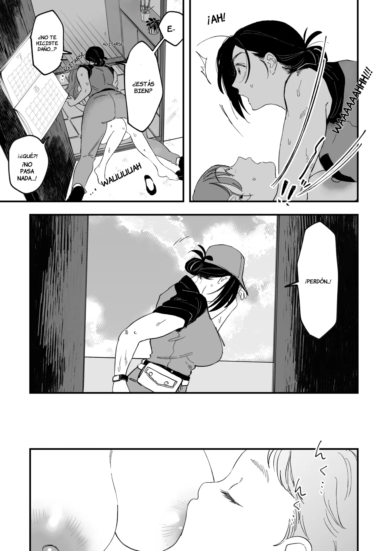 Okkii Haitatsuin-san to Oku-sama ga Furin Shichau Hanashi   | La historia de como una esposa termina cometiendo una infielidad con la repartidora page 10 full