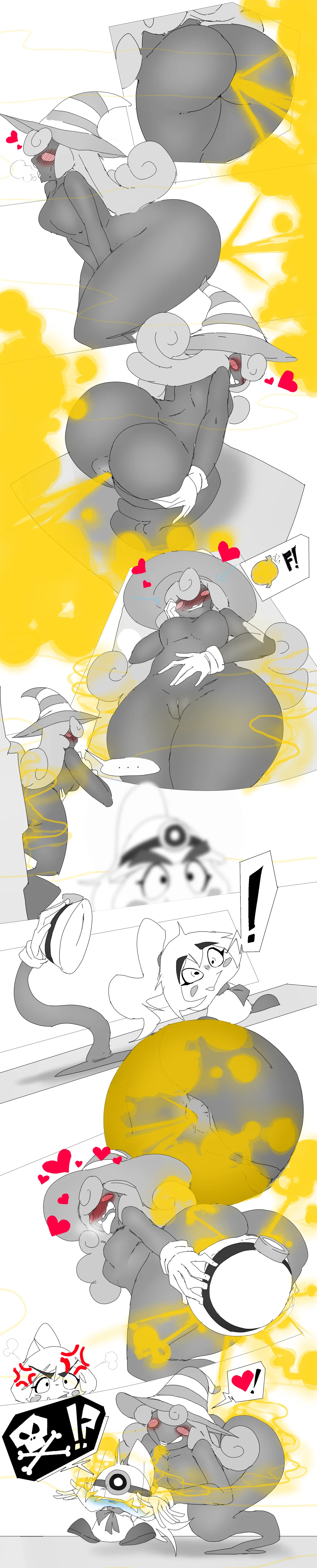 Vivian Farting in Goombella's Cap page 3 full