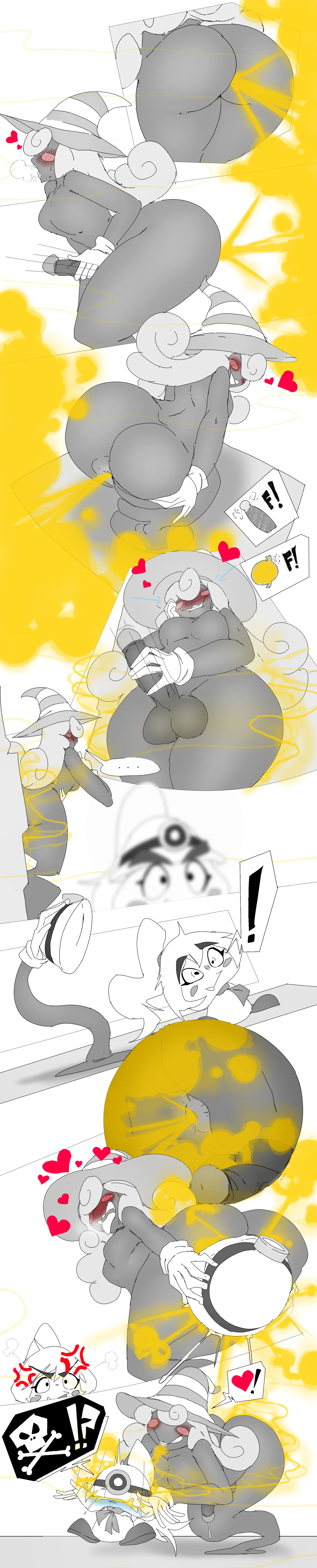 Vivian Farting in Goombella's Cap page 4 full