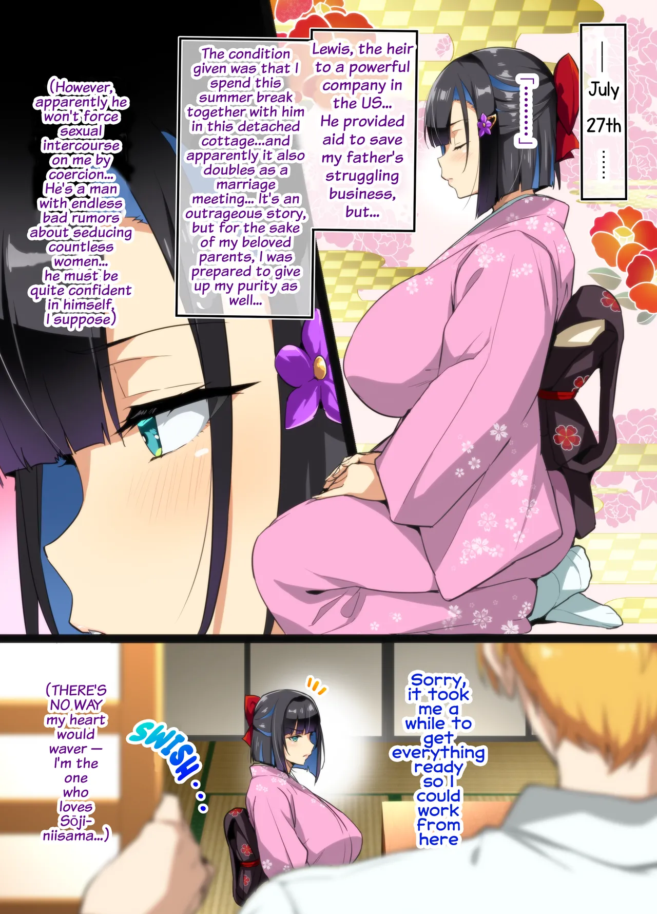 Japanese Tea Ceremony Yamato Nadeshiko NTR  P01~08 page 1 full