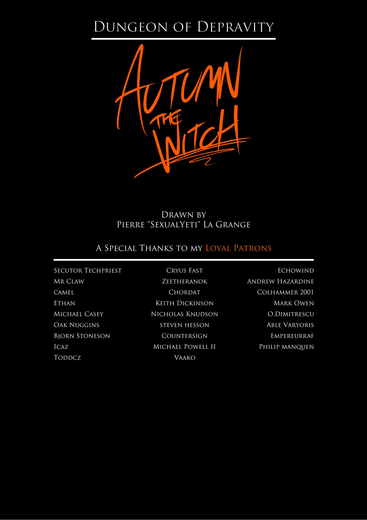 Dungeons of Depravity: Autumn the Witch page 2 full