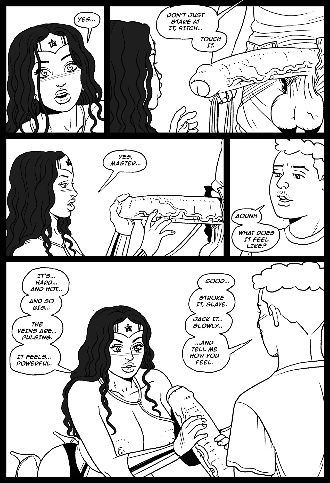 Bang My Bully - Taming of Wonder Woman page 10 full