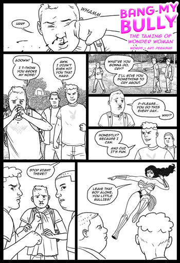 Bang My Bully - Taming of Wonder Woman cover