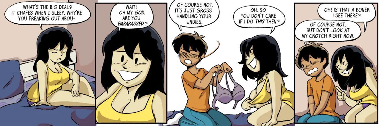 Dumbing of Age: Billie Performs a Sex page 4 full