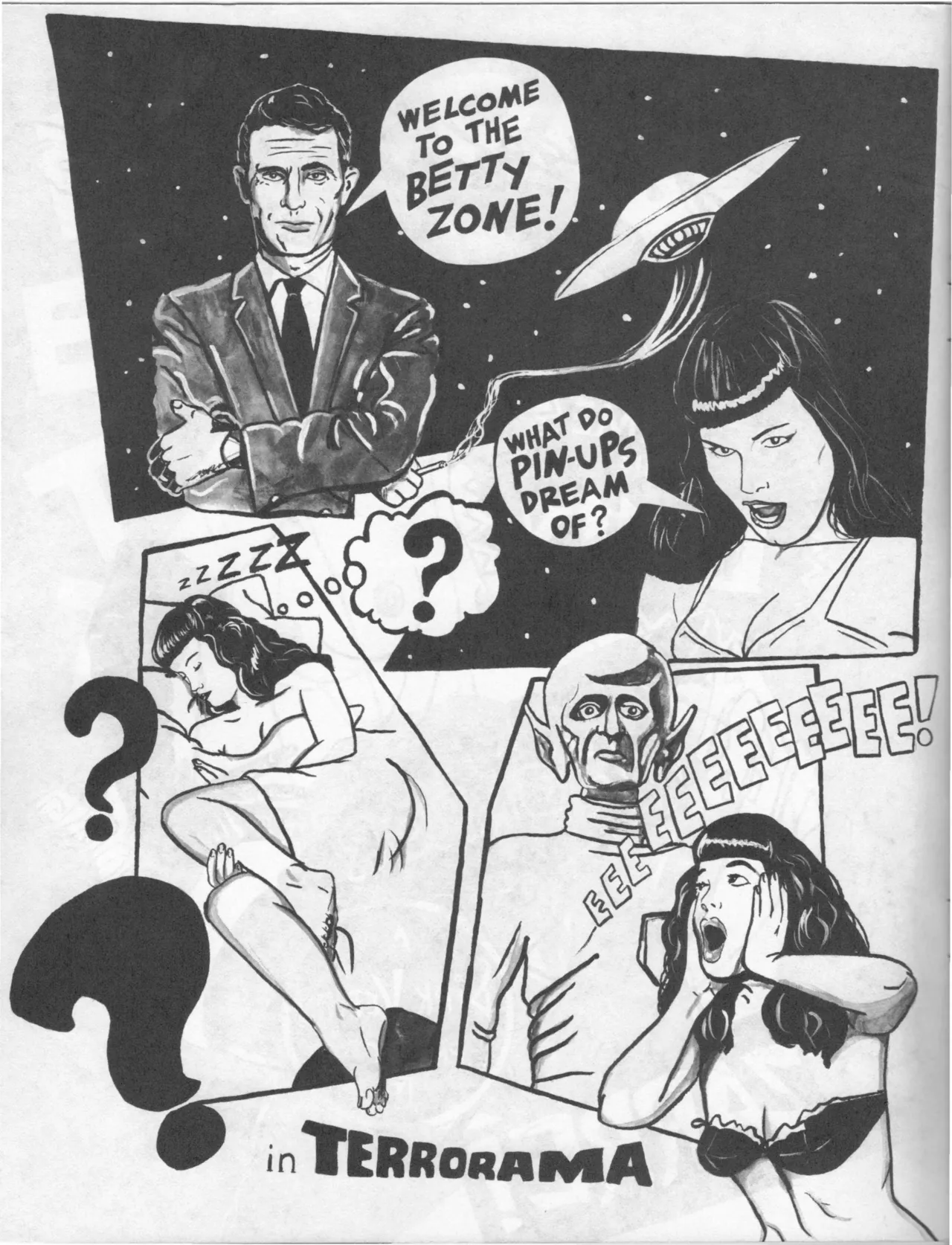 Betty Page Fetish Comix #1 page 4 full
