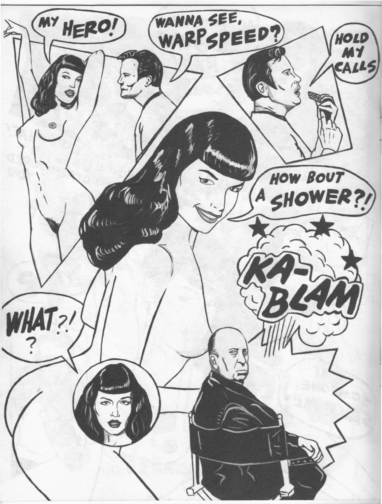 Betty Page Fetish Comix #1 page 6 full
