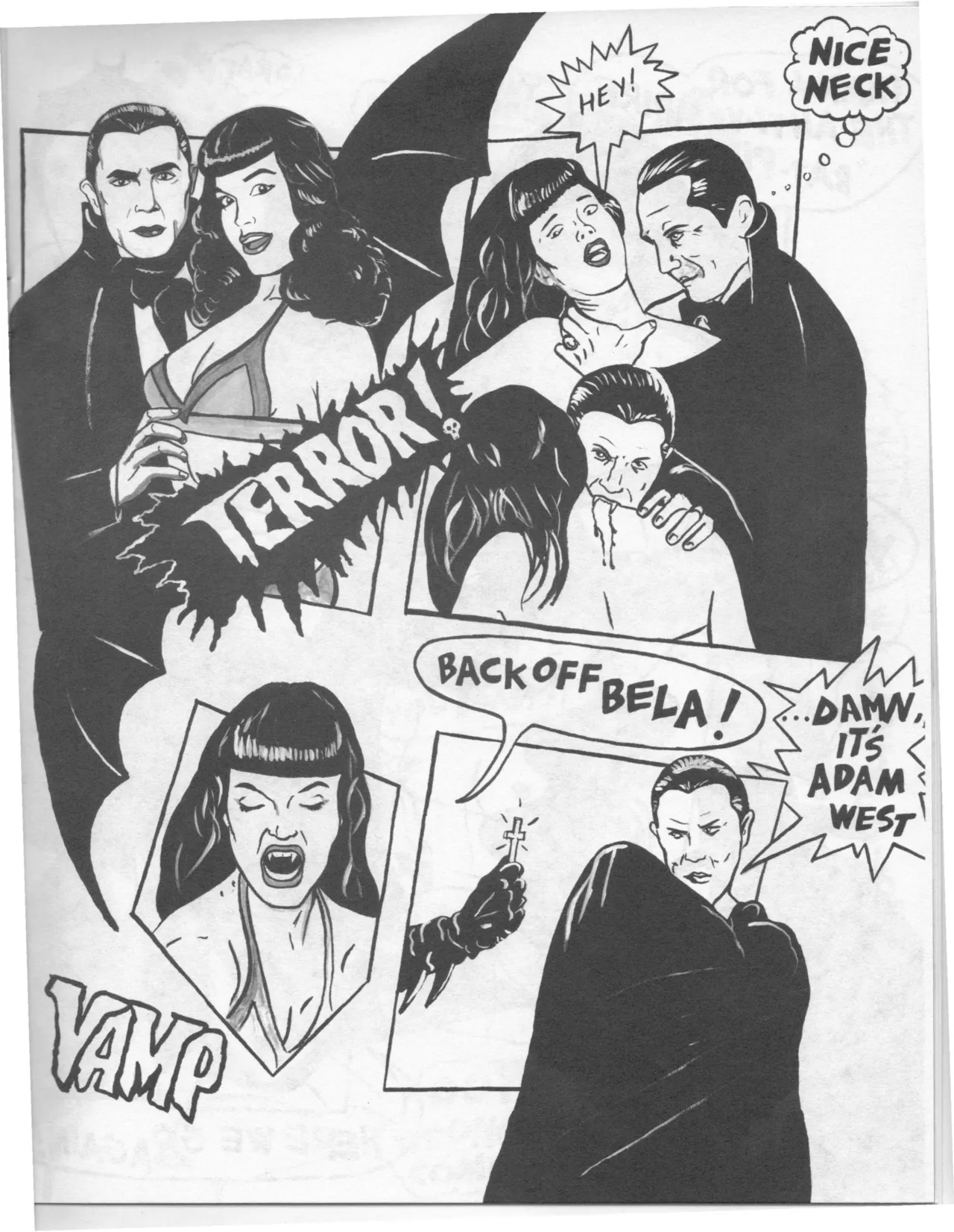 Betty Page Fetish Comix #1 page 9 full