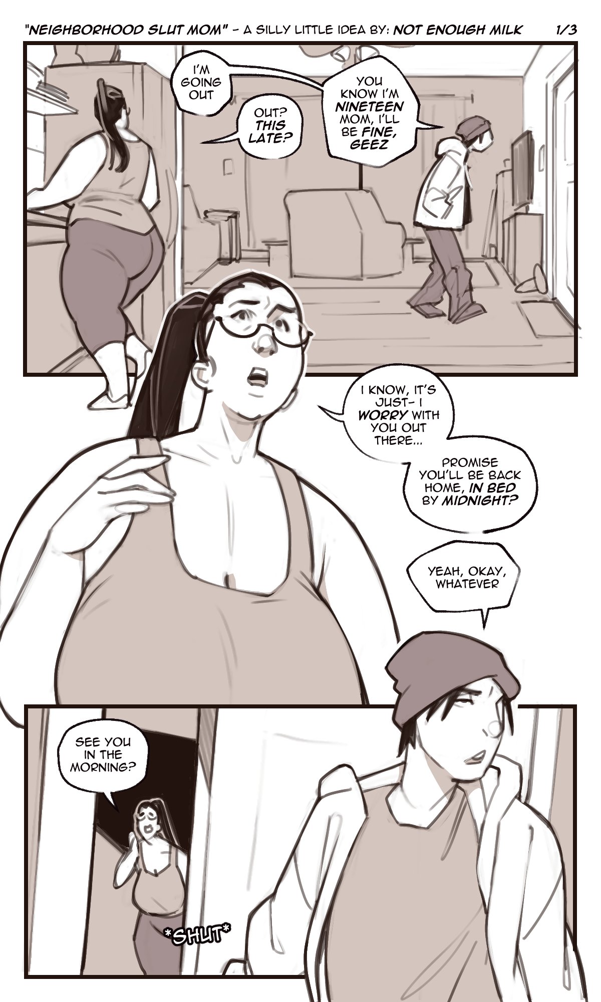 Neighborhood Slut Mom page 1 full