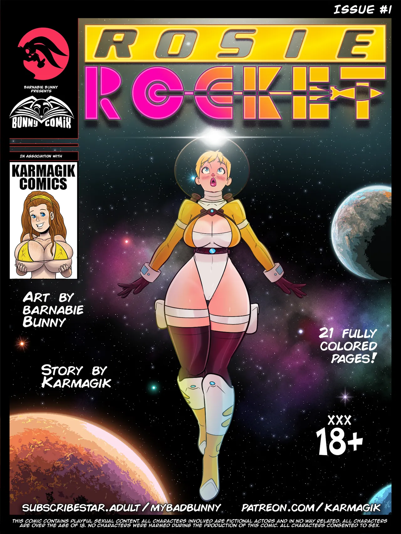 Rosie Rocket #1 page 1 full