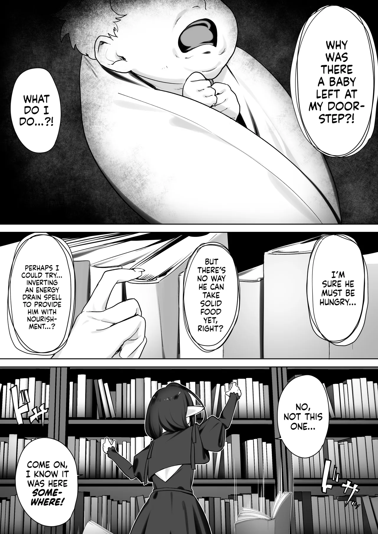 Elf no Milk de Otona ni Narimashita ー I Drank Elven Breast Milk Every Day to Grow Up Big and Strong page 4 full