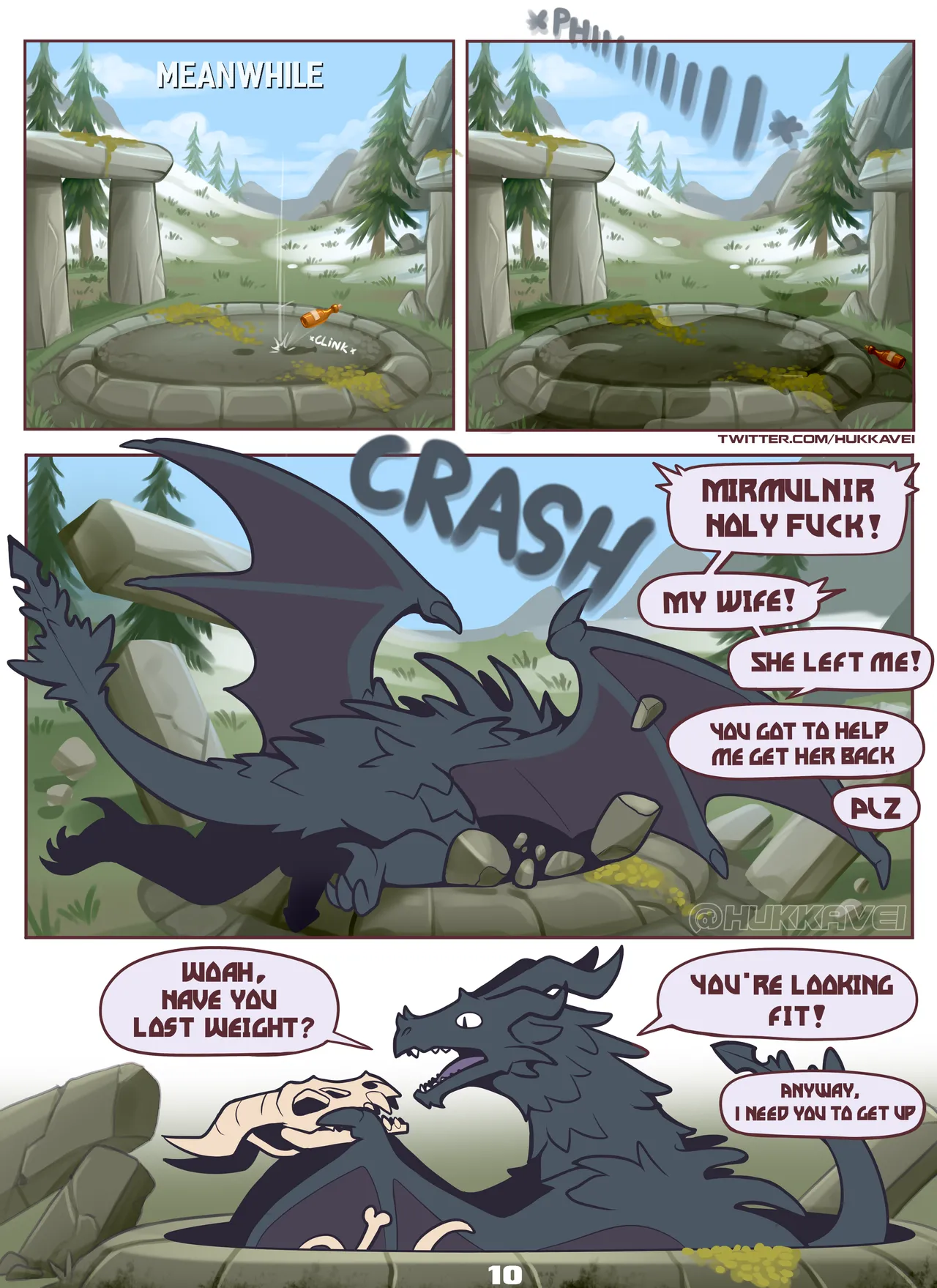 Dragon  - Alt PAges page 10 full