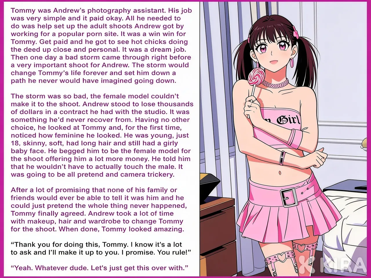 The Assistant a Kittie Captions Tribute  |AI Generated page 2 full