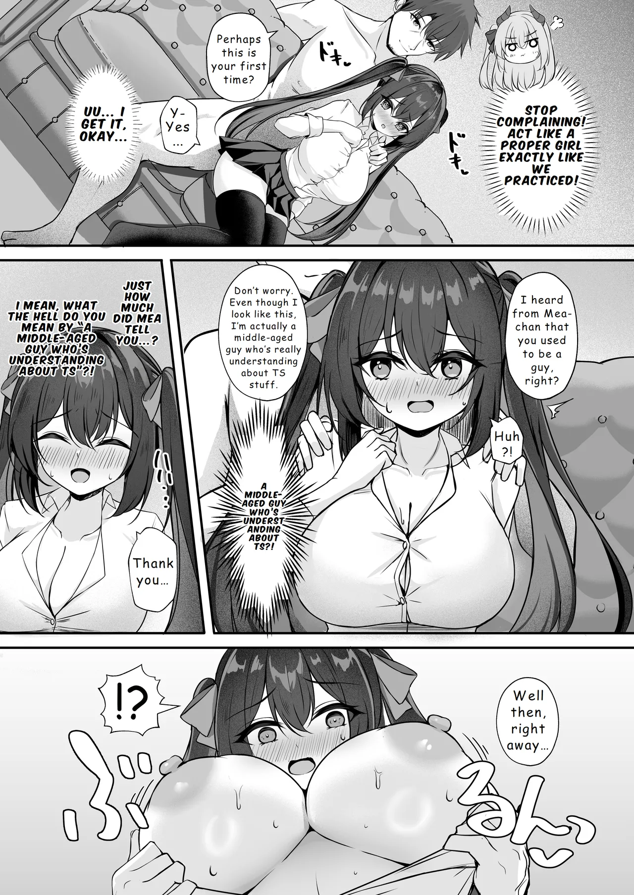 Succubus ni TS Shitemo Zettai ni Mesu Ochi Nante Shinai! page 8 full