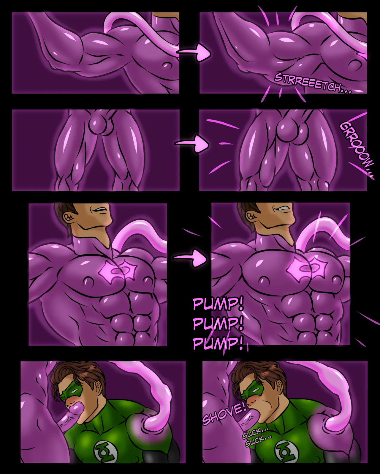 Onyx Mage vs Green Lantern page 10 full