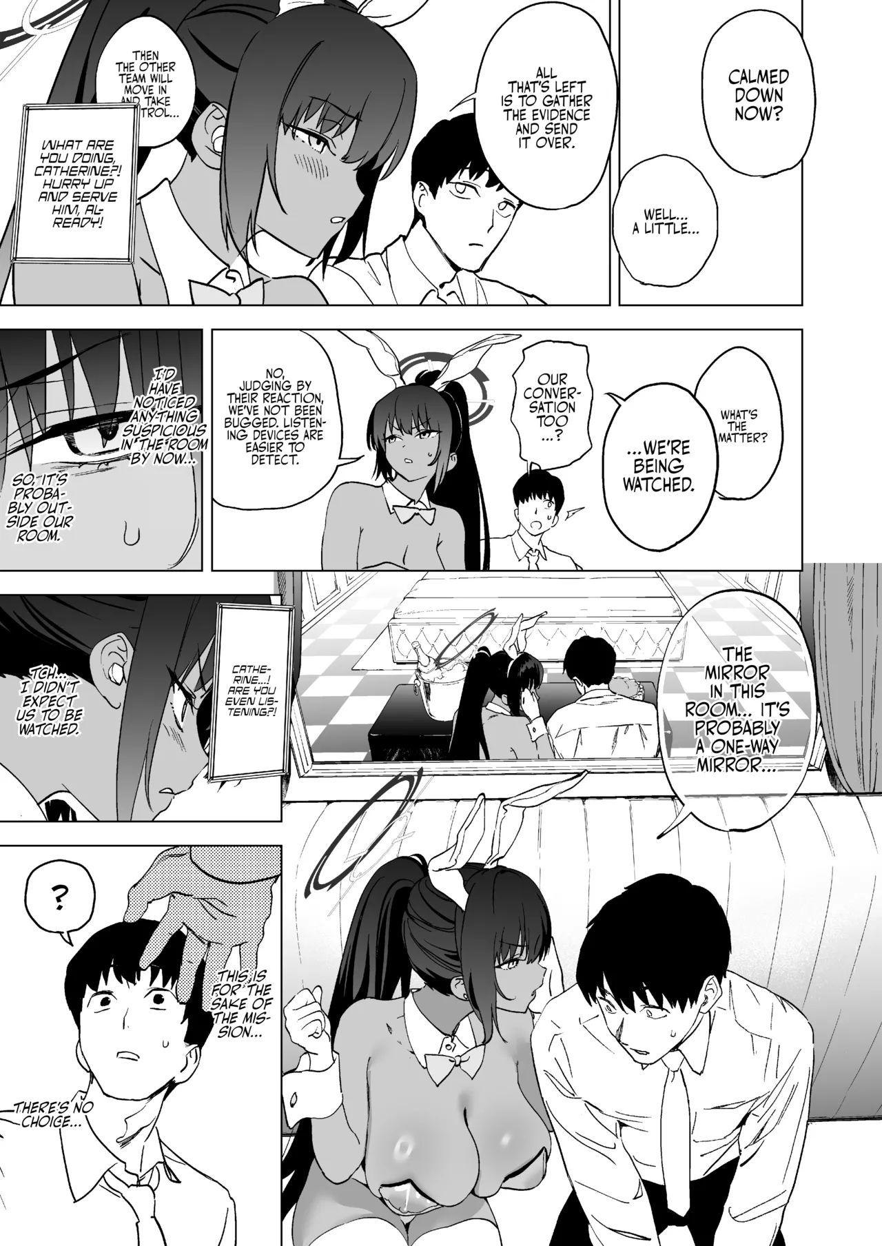 Shiri to Karin to Toumei Bunny | The Maid, The Butt, And The Limpid Bunny page 8 full