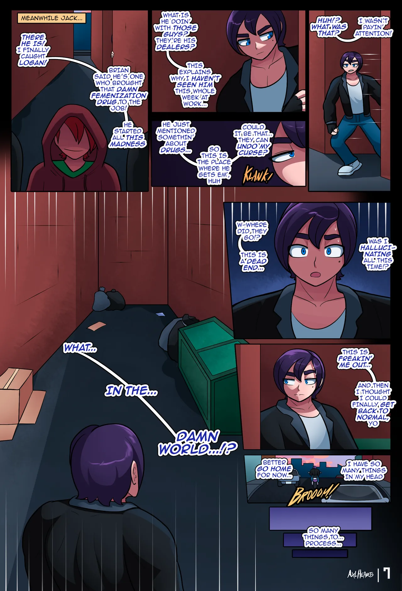 Drunken Gal Vol. 8: Roses page 9 full