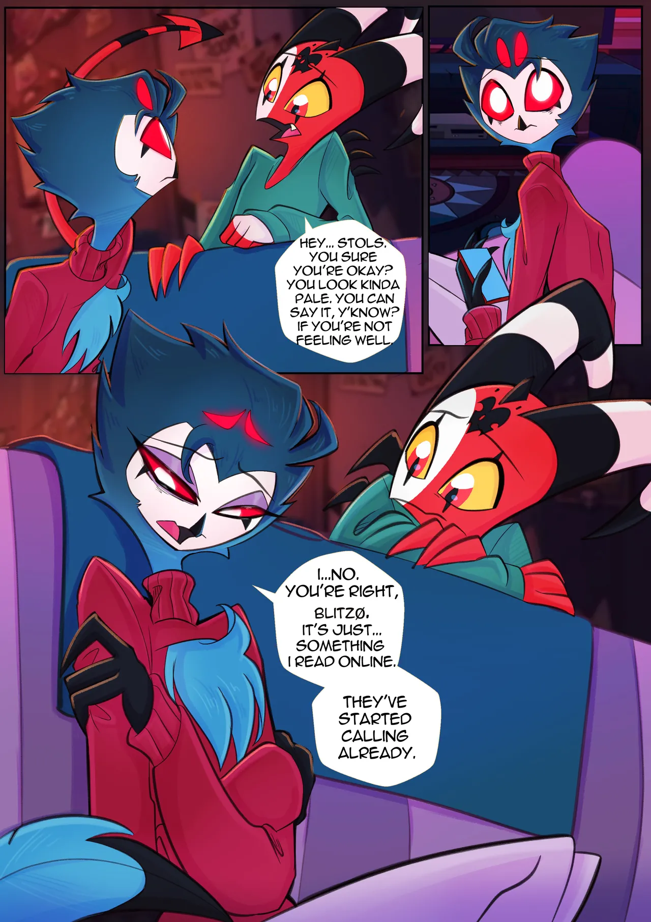 Between the Lines by Zero Lawliet page 4 full