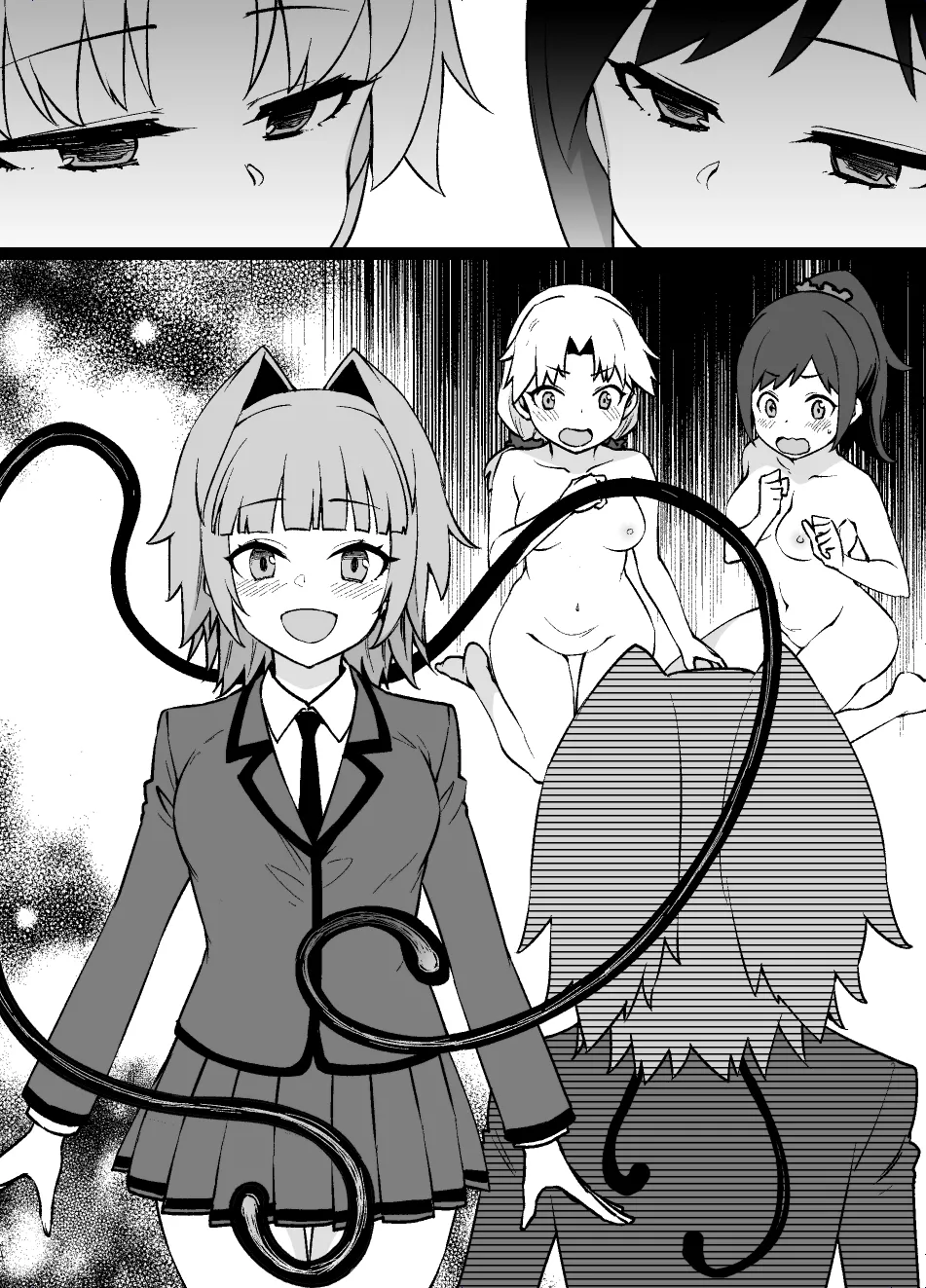 Assassination Classroom MC – Kayano &amp; Hayami &amp; Yada: Pleasure Tentacles Infiltrate the Cells page 5 full