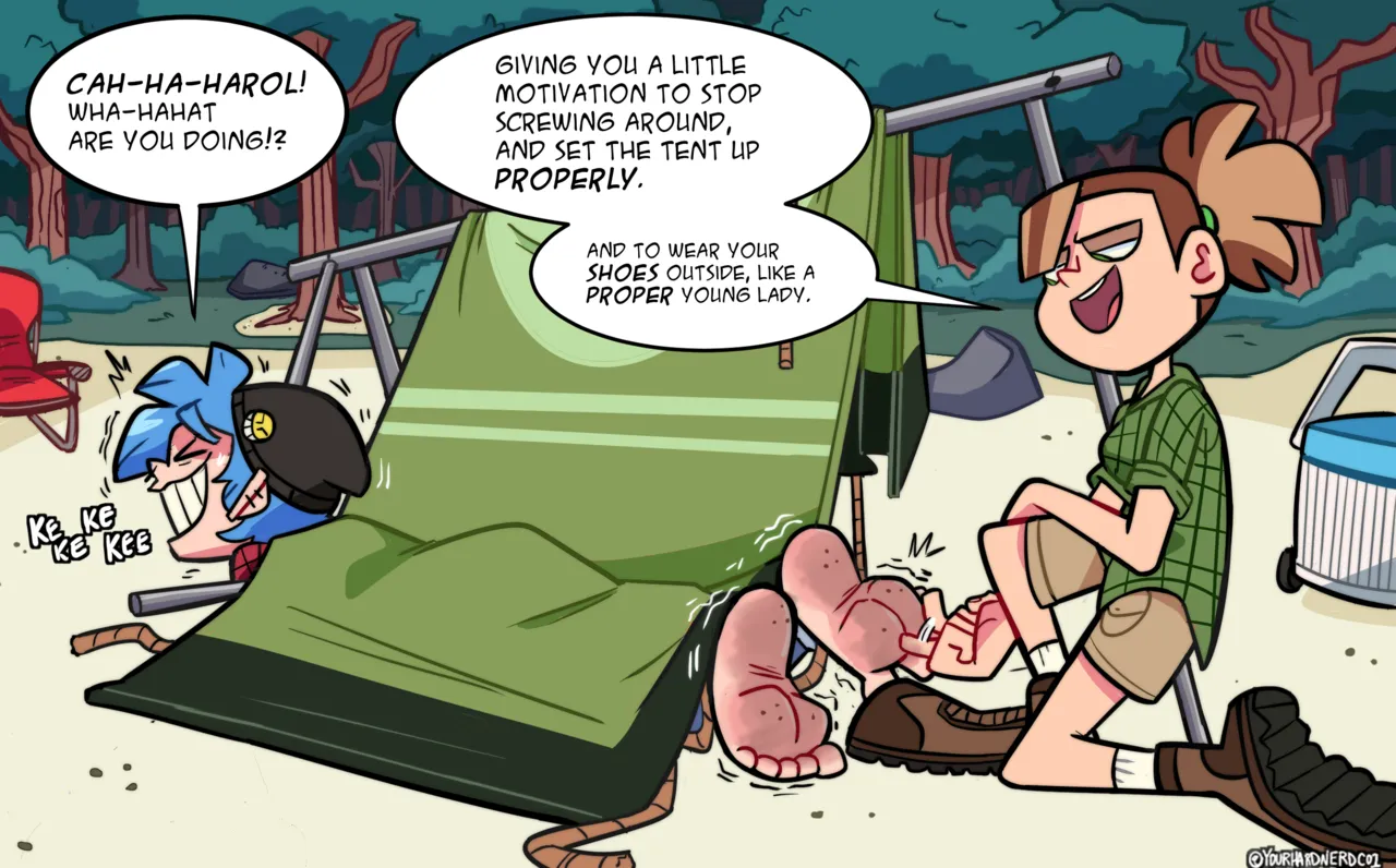 Camping ft. Alex and Carol page 2 full