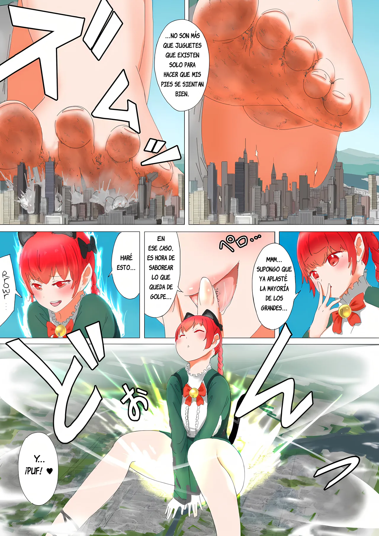 Tenshin Ranman Gigantic 4 - Rin Kaenbyou Uru Comic page 5 full