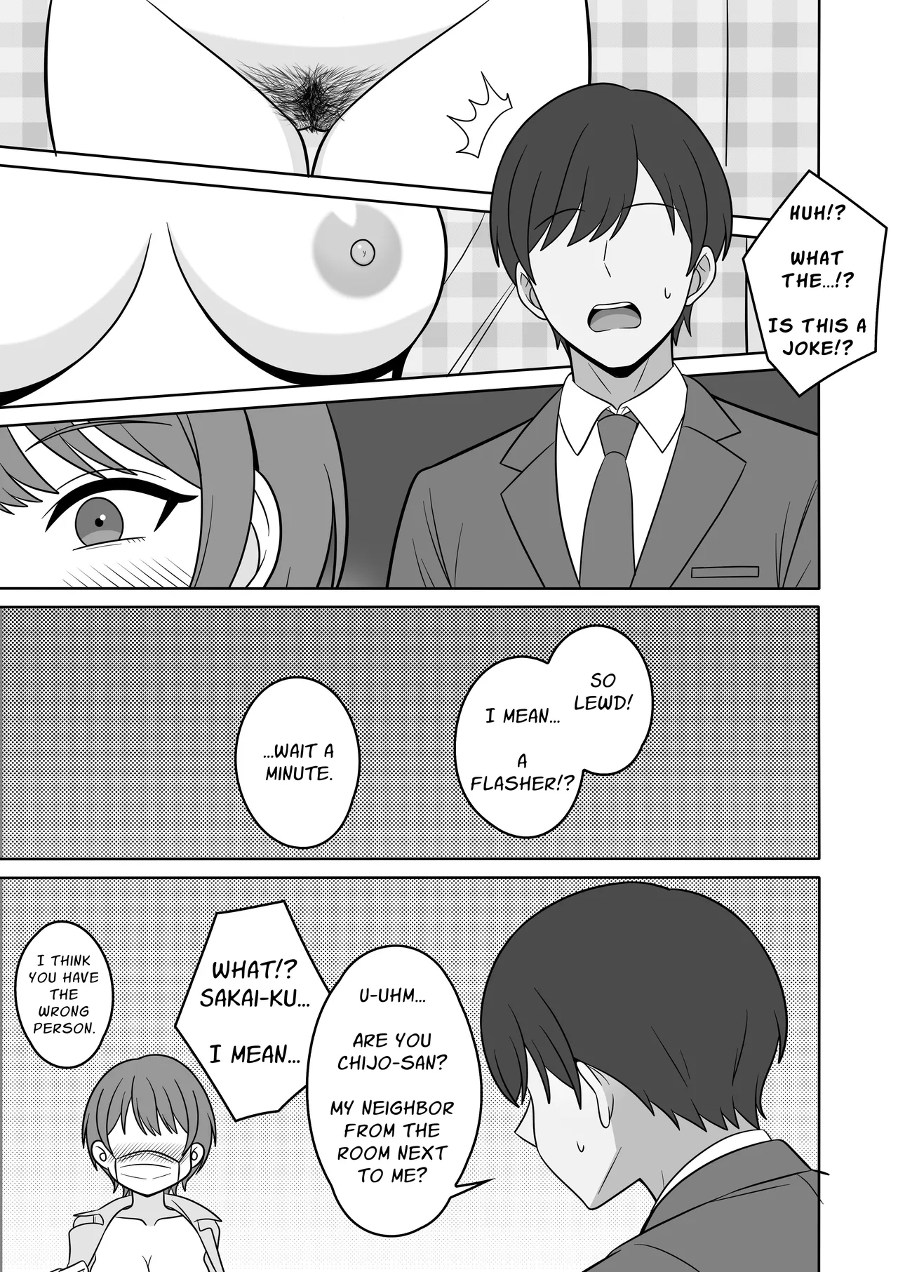 Yeah! I Caught An Exhibitionist Wife!! page 6 full