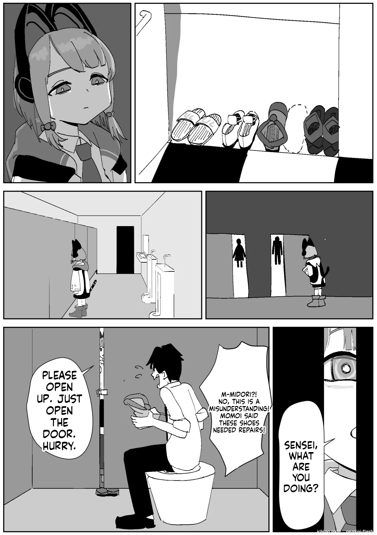 Classmate's Stinky "3-Day-Worn" Slouch Socks Attack page 2 full