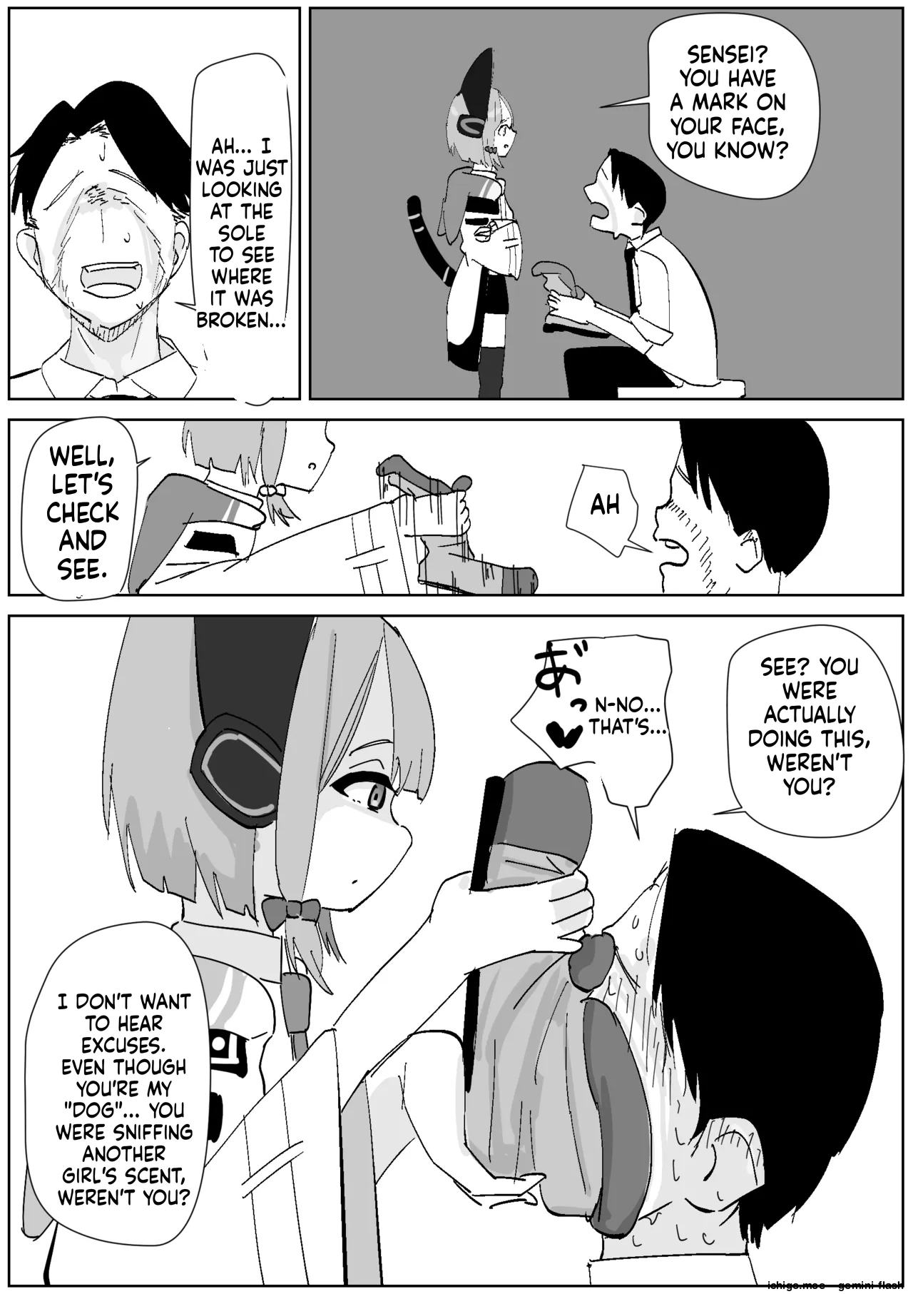 Classmate's Stinky "3-Day-Worn" Slouch Socks Attack page 3 full