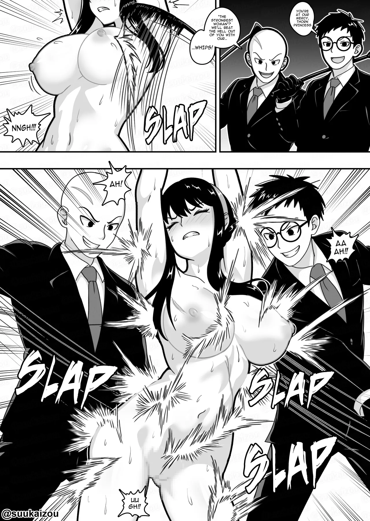 Yor Forger erotic manga page 6 full