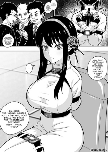 Yor Forger erotic manga cover