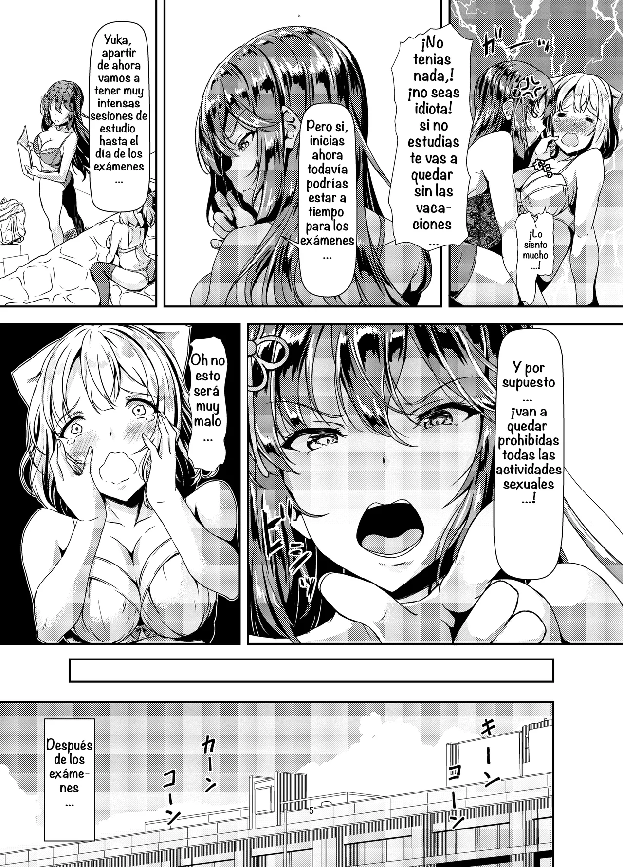 Kurokami LONG Futanari-chan to Jyunai SEX ga Shitaii! Part II page 6 full