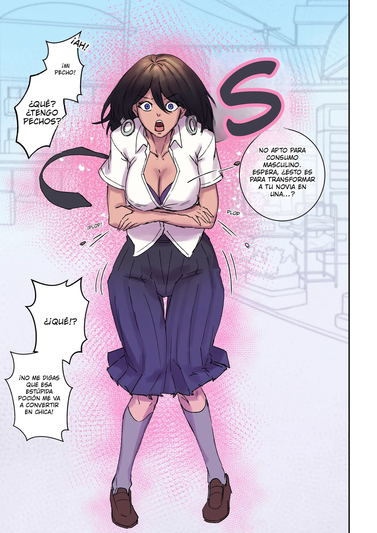 My Shy Best Friend Turned Into a Gal Girl and Wants Me to Fuck Her page 6 full