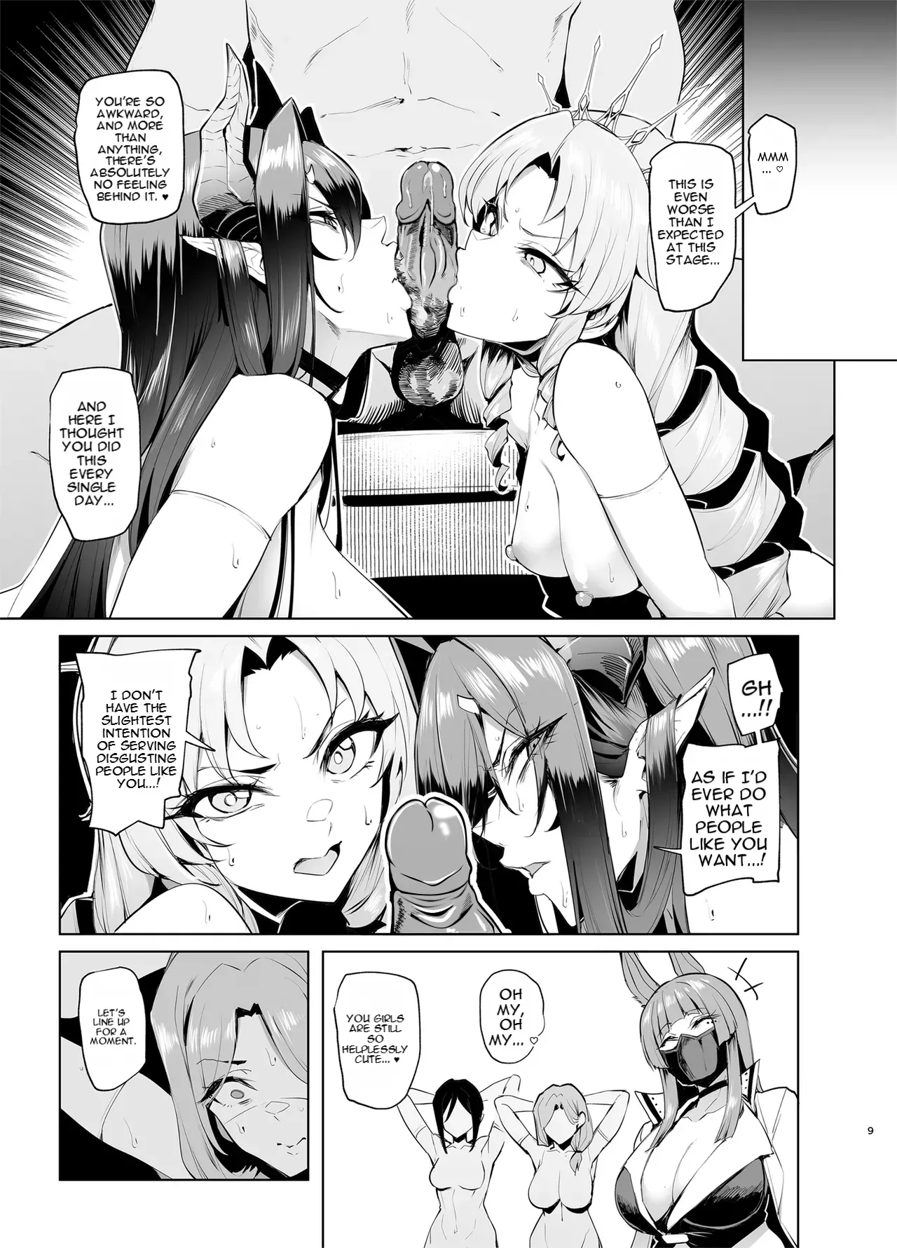 Mesu Gacha Log Goudou Benkyoukai - Sex slave Strong women have no human rights page 9 full