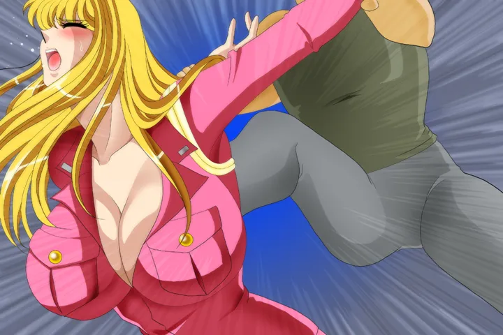 Immoral Blondie -Hikisakareta Miniskirt P- page 10 full