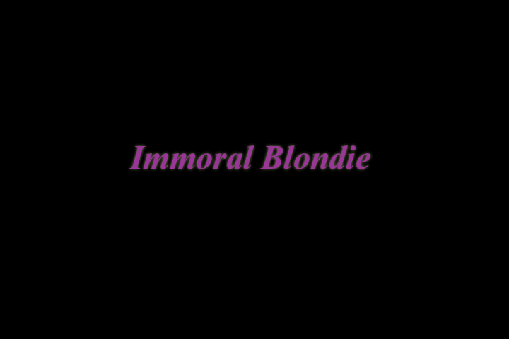 Immoral Blondie -Hikisakareta Miniskirt P- page 3 full