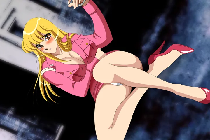 Immoral Blondie -Hikisakareta Miniskirt P- page 5 full