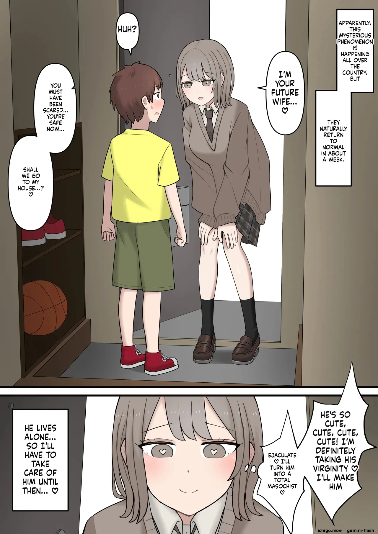 Aru Hi Totsuzen 7-nen Mae no Sugata ni Natta Daisuki na Kare o Seitsuu Sasete Maso ni Otosu Hanashi | The Story of Corrupting and Turning My Beloved Boyfriend—Who Suddenly Reverted to His Appearance from Seven Years Ago—into a Masochist page 3 full