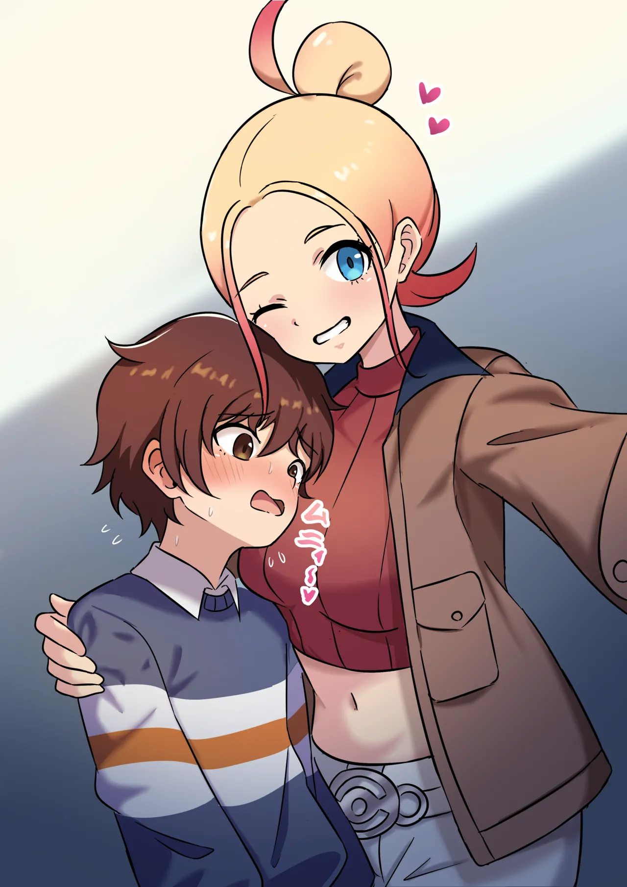 男の子に宣伝をお願いするタウニーさん❤ page 4 full