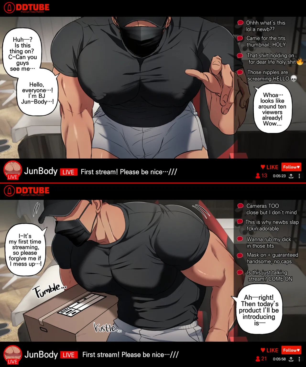 Junhyuk's Job Paradise:  Internet Streamer Epi page 7 full