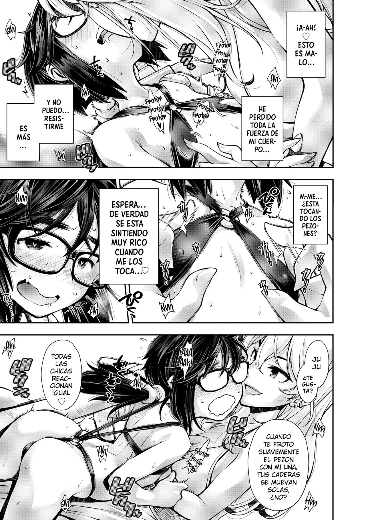 La héroe del Club de manga que cae ante una lesbiana y sus tentáculos page 9 full