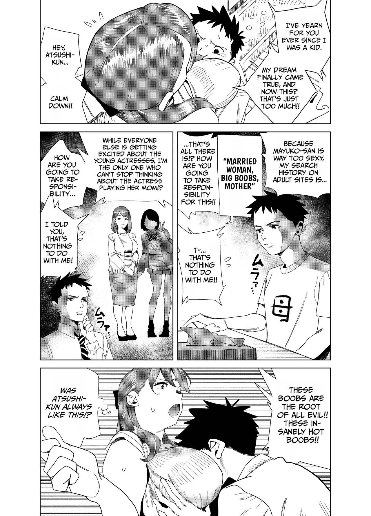 Tomodachi no Muchimuchi Kyonyuu Mama ga Ero Sugiru no ga Ikenai... Iya Ikeru!! 2 page 9 full