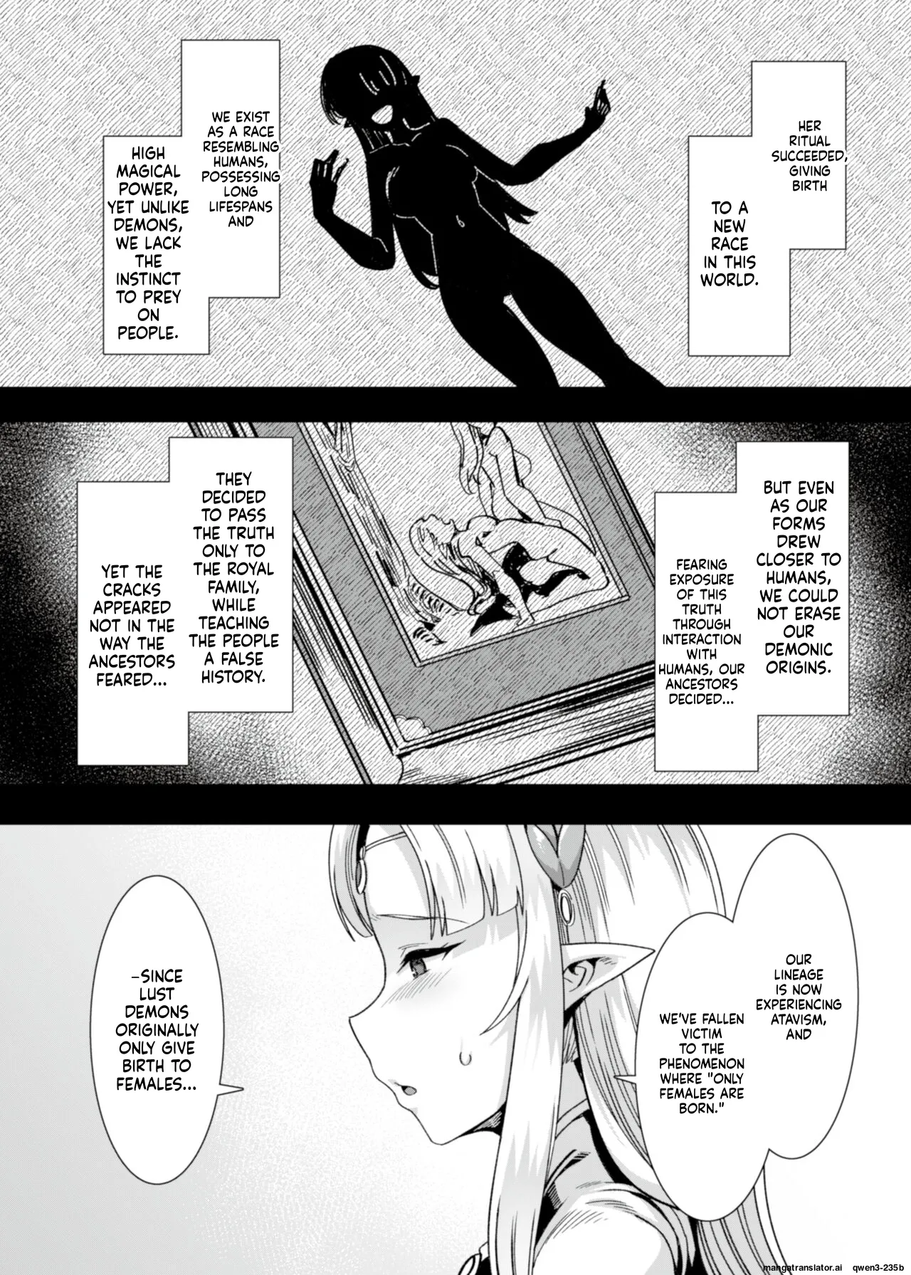 Oujo to Himekishi o Party de Rouraku shite Yotsugi o Tsukutte Boukoku o Sukuu Tame ni Harem Ecchi ~Otoko ga Umarenai Isekai e Shoukan sareta Ore ga Heroine o Ategawarete Kozukuri Ecchi 5~ page 6 full