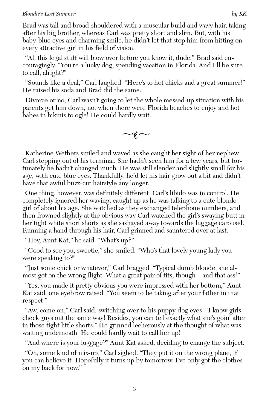 Blondie's Lost Summer KK/Fraylim page 6 full