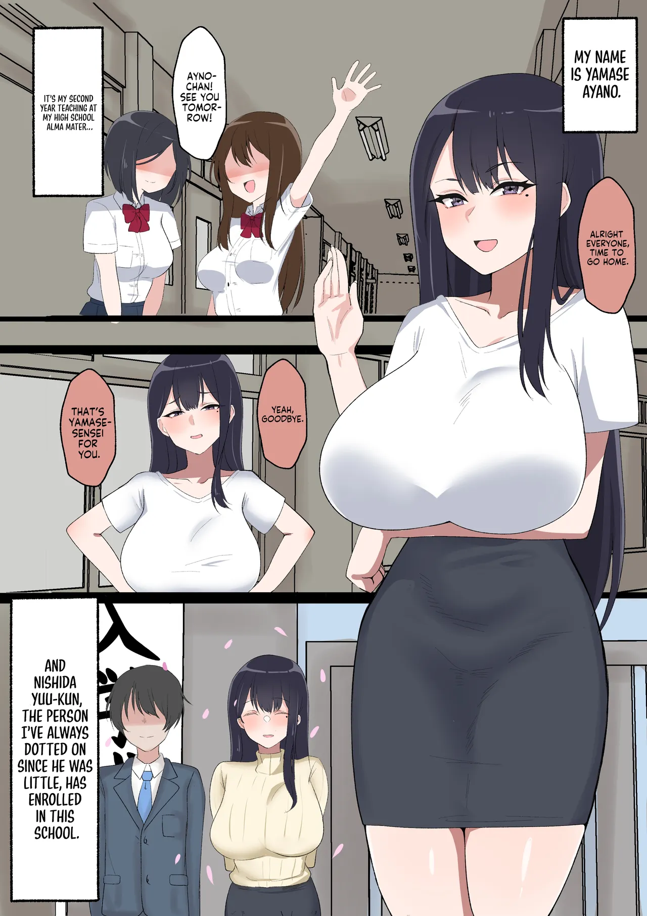Migawarari no Ayano Sensei | Ayano-sensei in My Place page 1 full