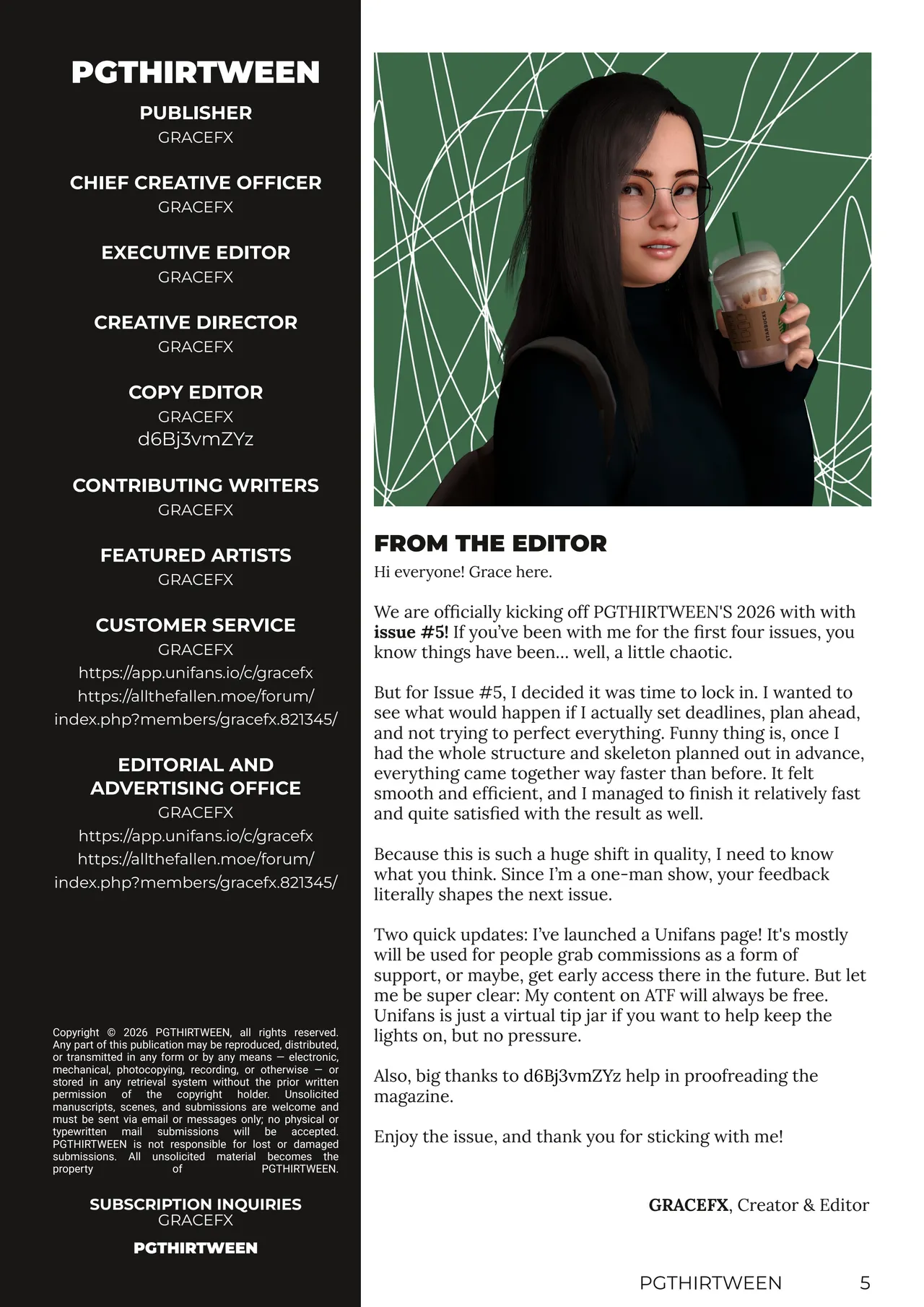 PGThirtween Issue No. 5 page 5 full